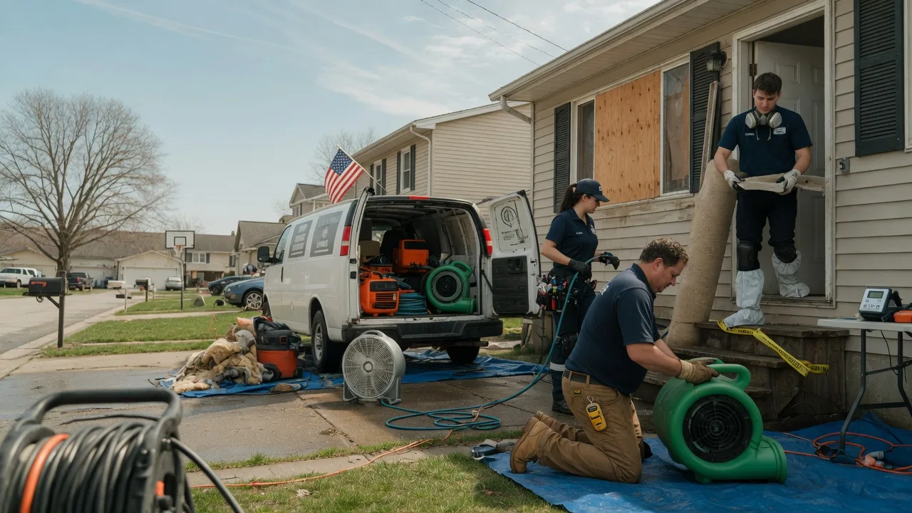 Water Damage Restoration in Marengo, OH near me